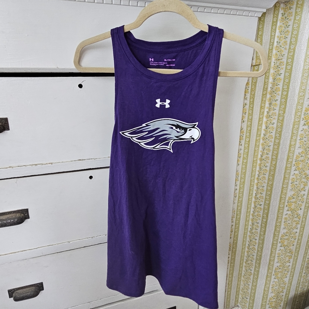 Under Armour University of Wisconsin Whitewater Tank Top, size XL